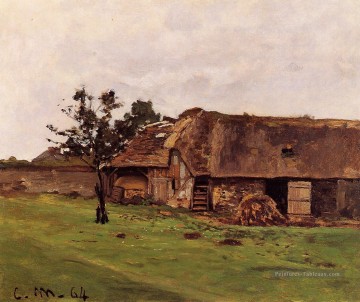 Ferme près de Honfleur Claude Monet Peinture à l'huile